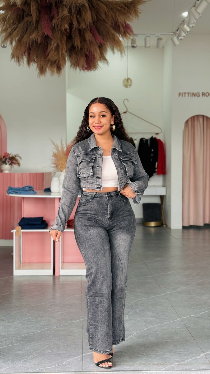 Two piece denim