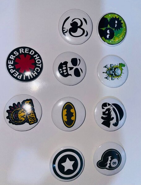 Badges décoratifs tendance