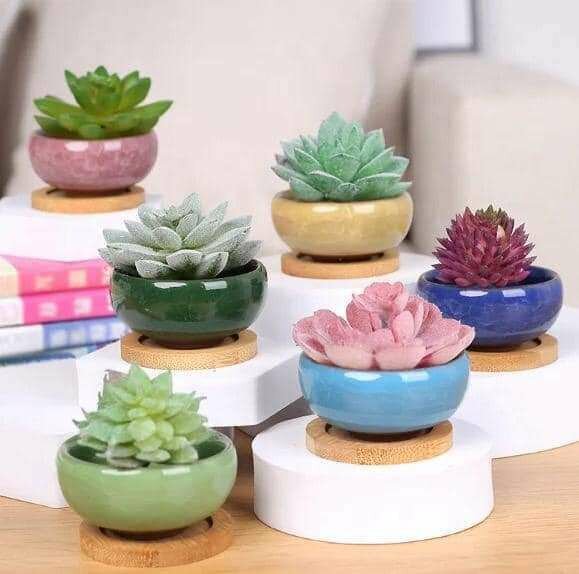 Pot de fleur décoratif
