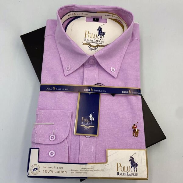 pink polo shirt