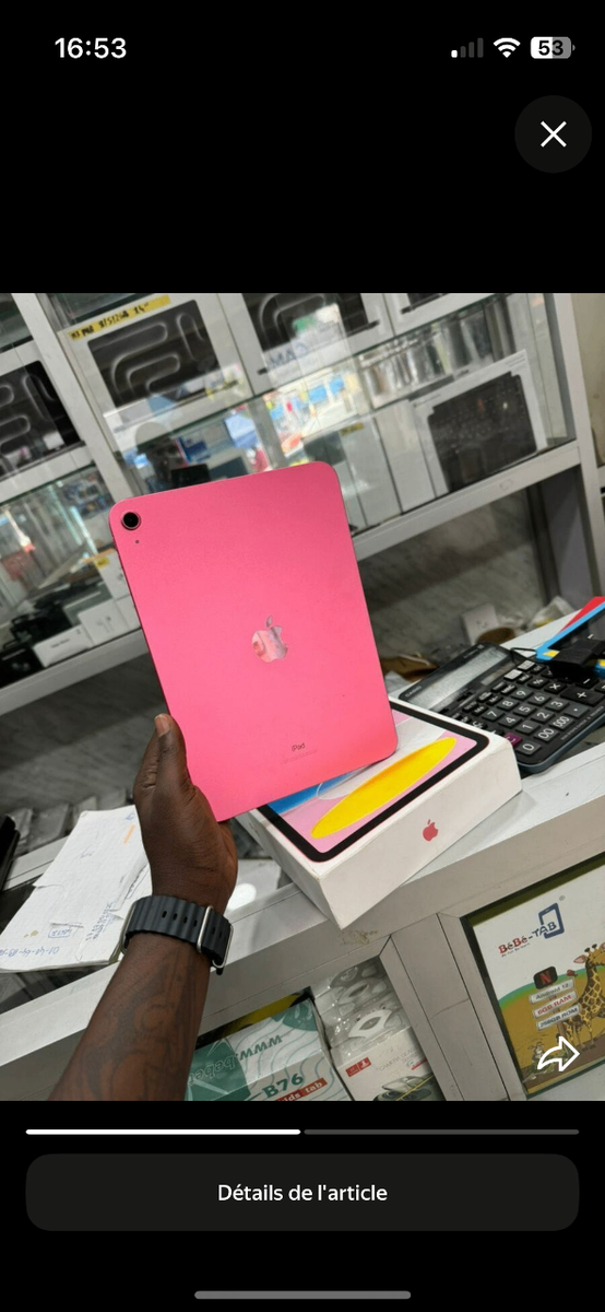 iPad Rose 10.2 pouces