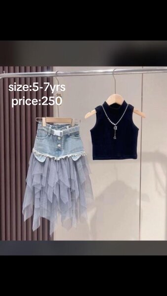 2pcs skirt set