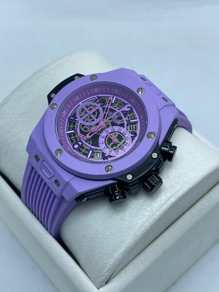 Montre original pour homme bracelet en en gomme