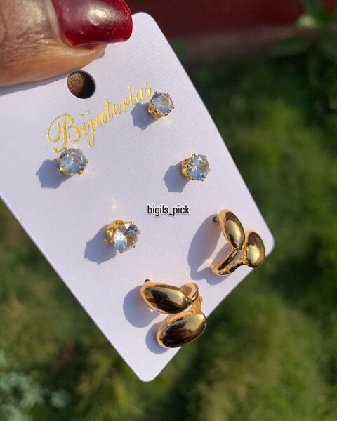 3 set earring