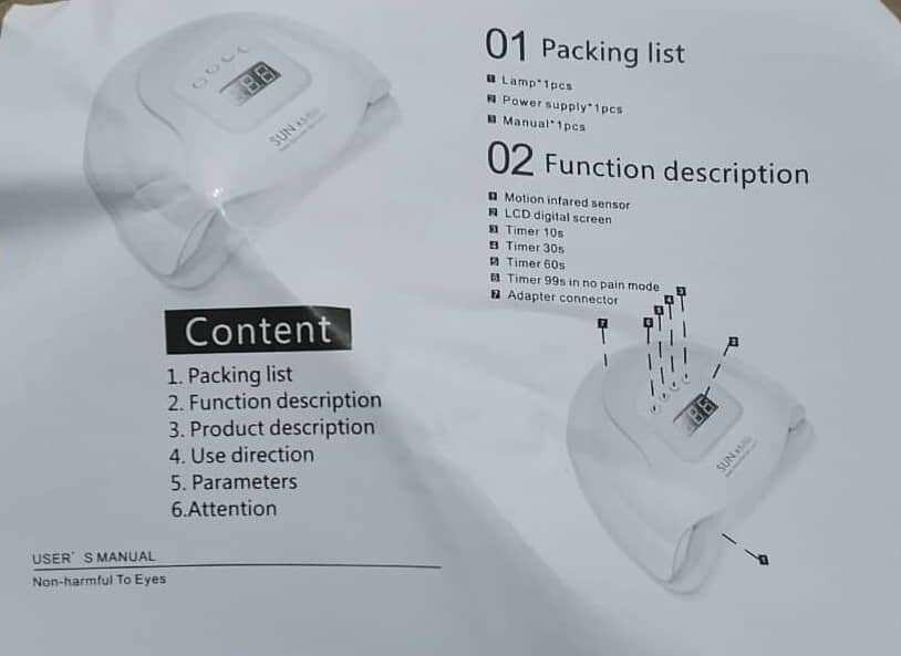 Appareil Lampe UV