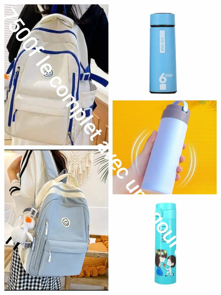 Sacs à dos et gourdes