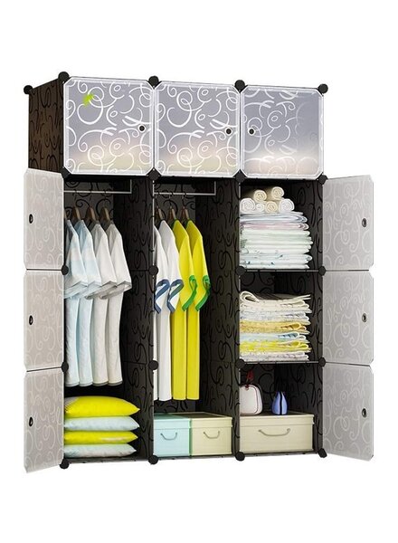 Plastic wardrobe