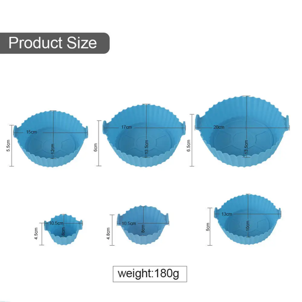 Silicon airfryer liner