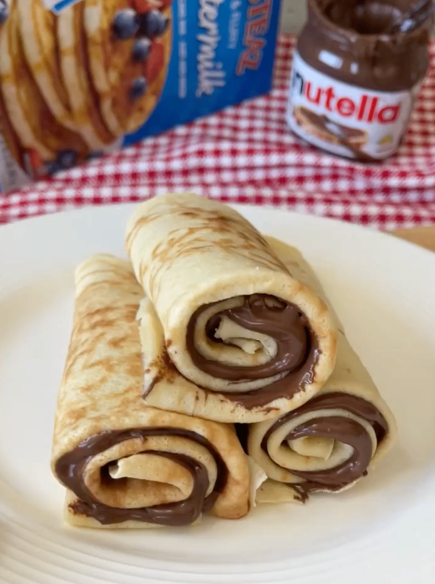 Crêpes Nutella