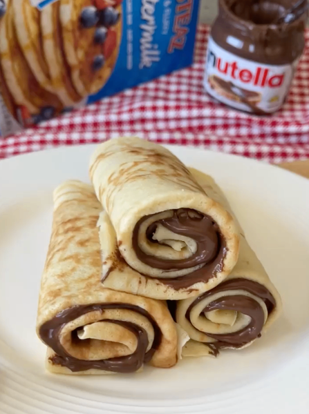 Crêpes Nutella