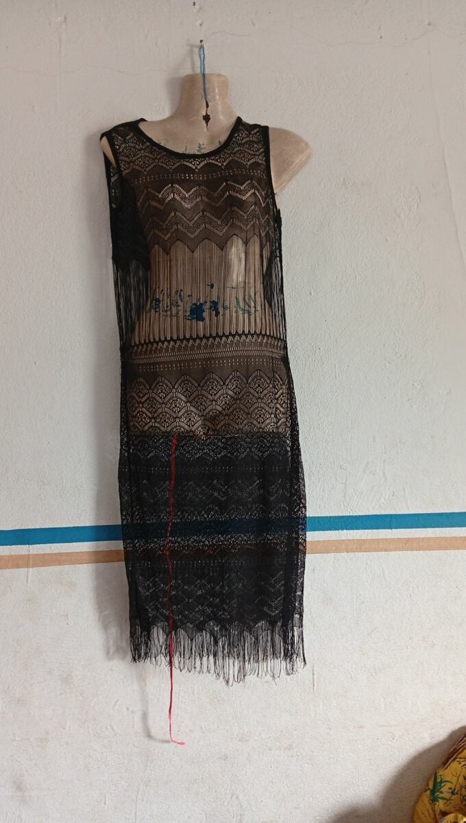 Robe de soirée en dentelle