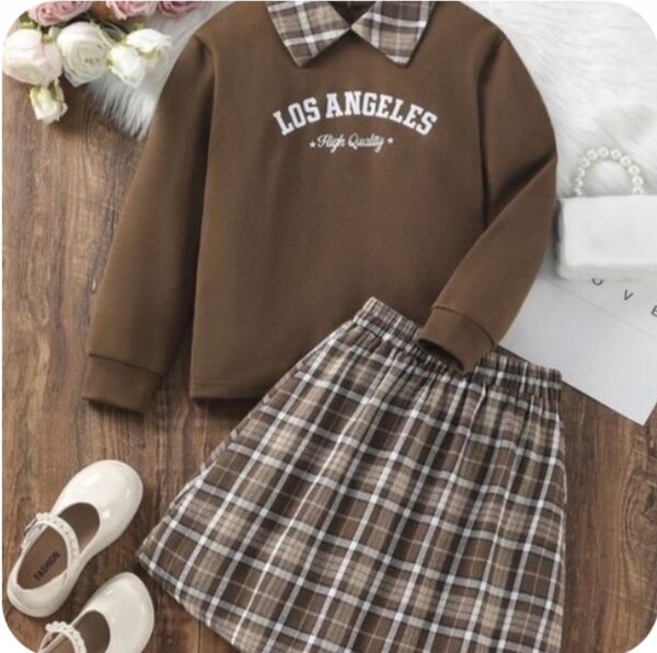 Skirt and top