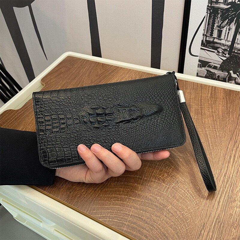 Pochette en cuir