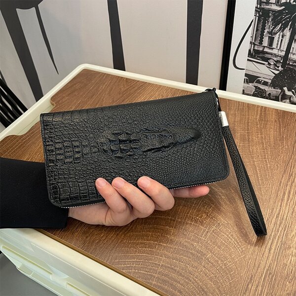 Pochette en cuir