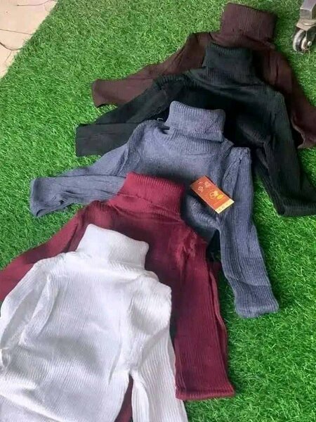 Pole neck sweaters