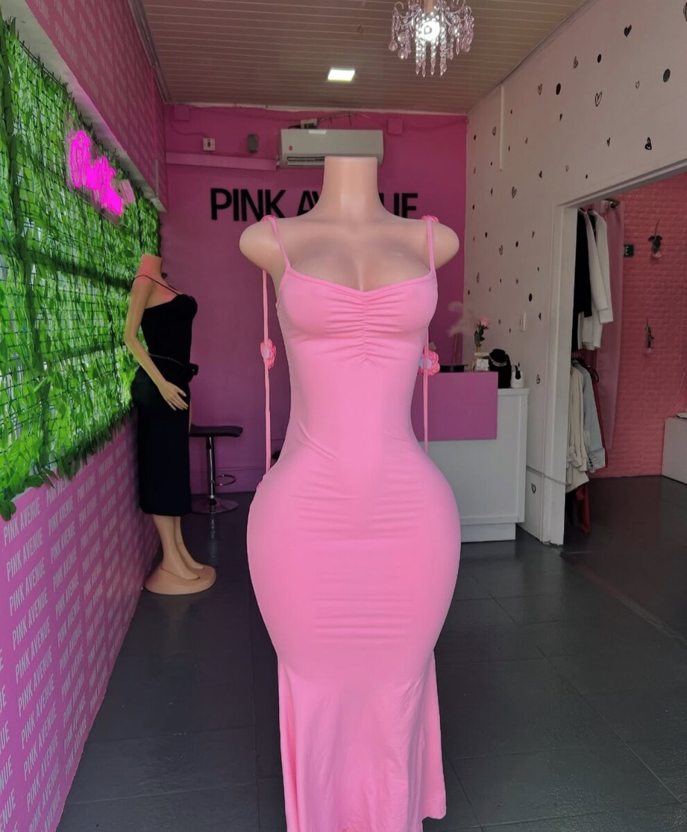 Pink dress