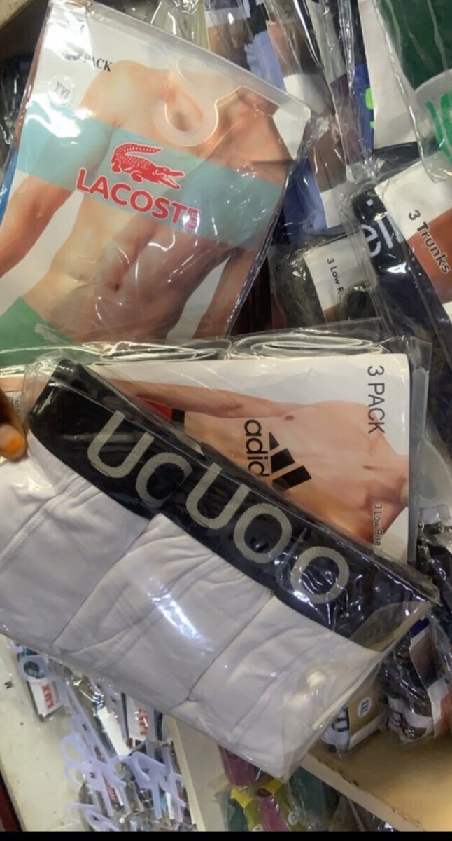 Boxers en sachet