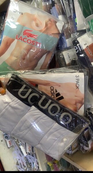 Boxers en sachet