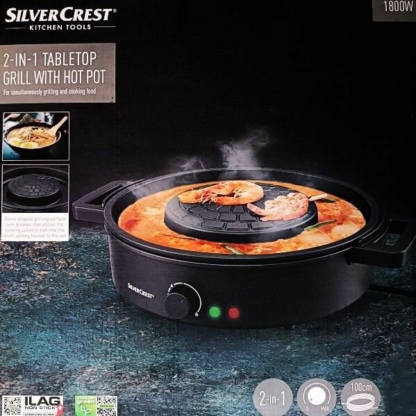Tabletop Grill with Hot pot