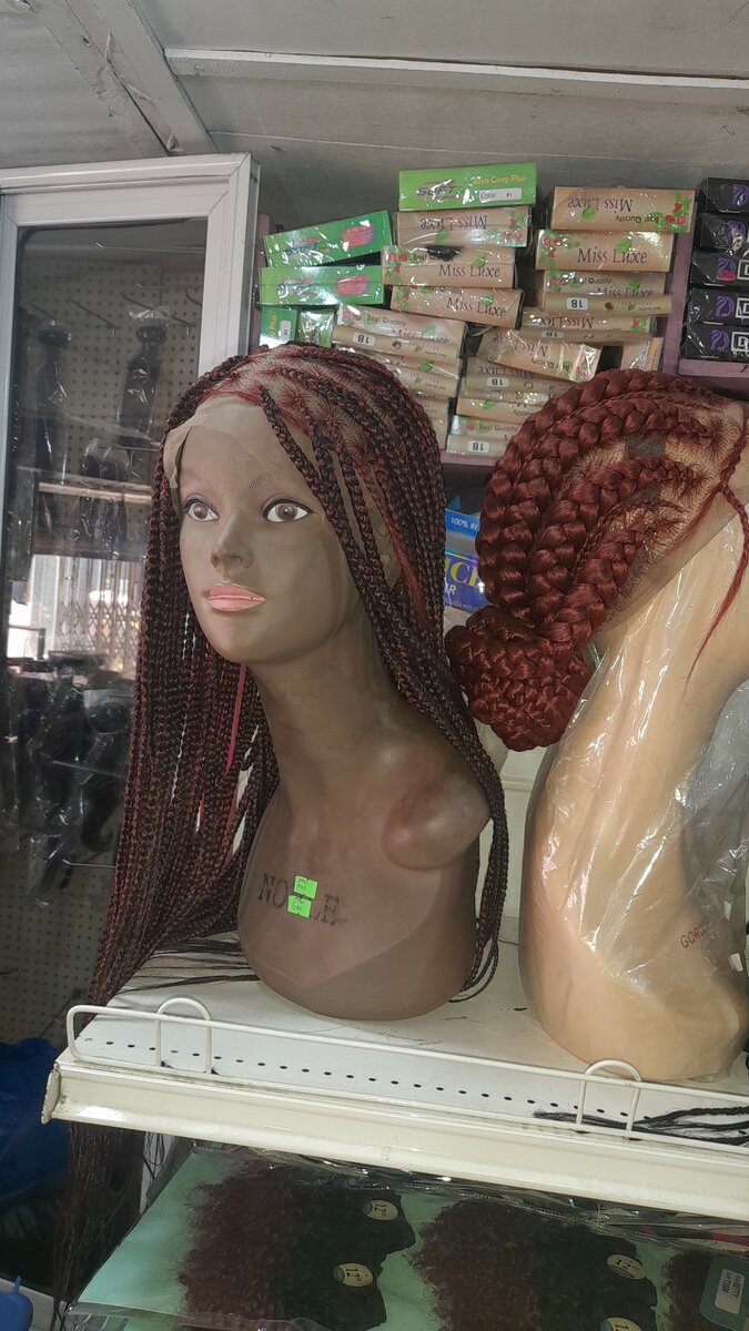 Full lace braid cap