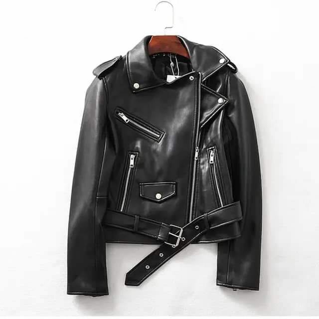 Leather jacket