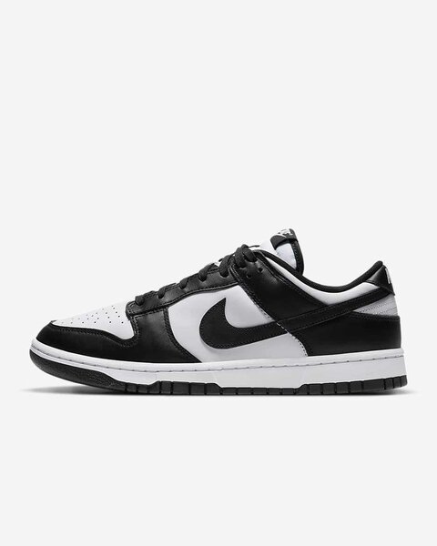 Baskets basses noires et blanches