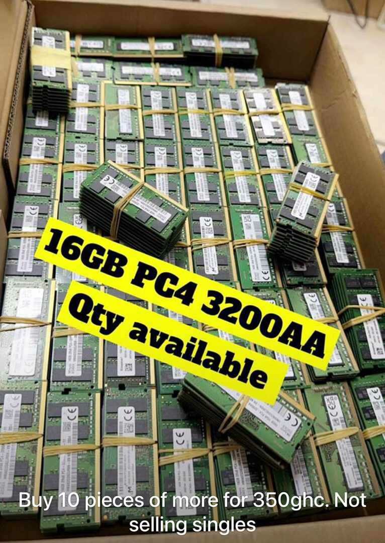 Ram Available