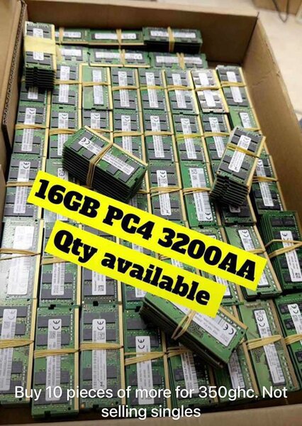 Ram Available