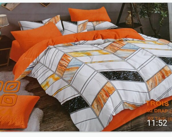 Parure de lit moderne colorée