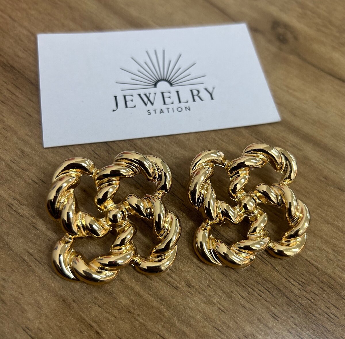 Statement earrings