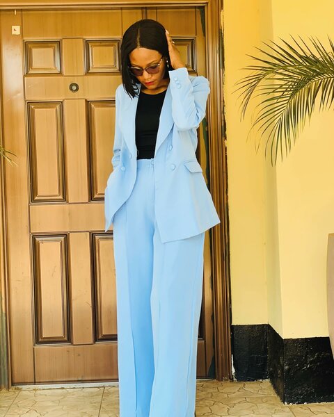 two piece vest suit 