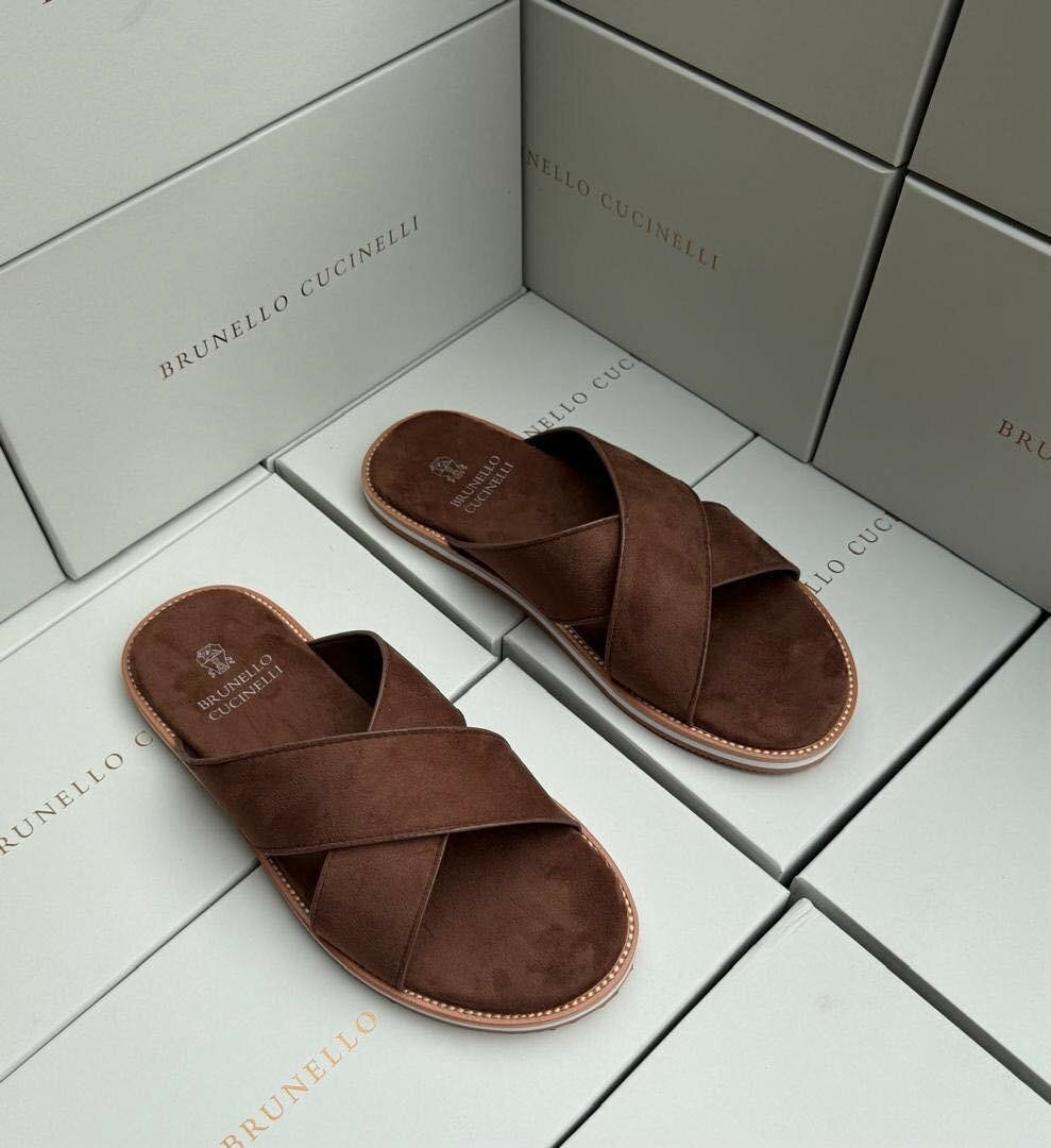 Sandales en cuir Brunello
