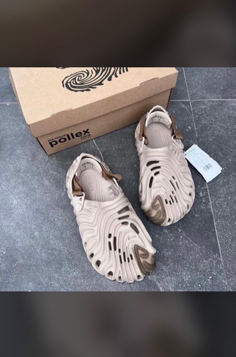 First class Crocs