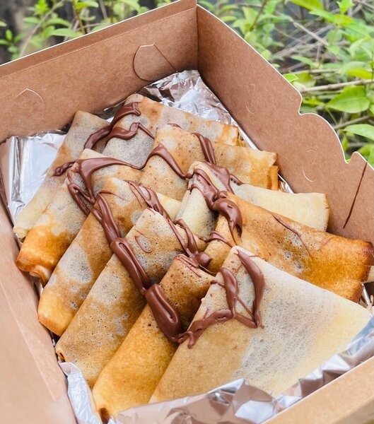 Crepes au Nutella