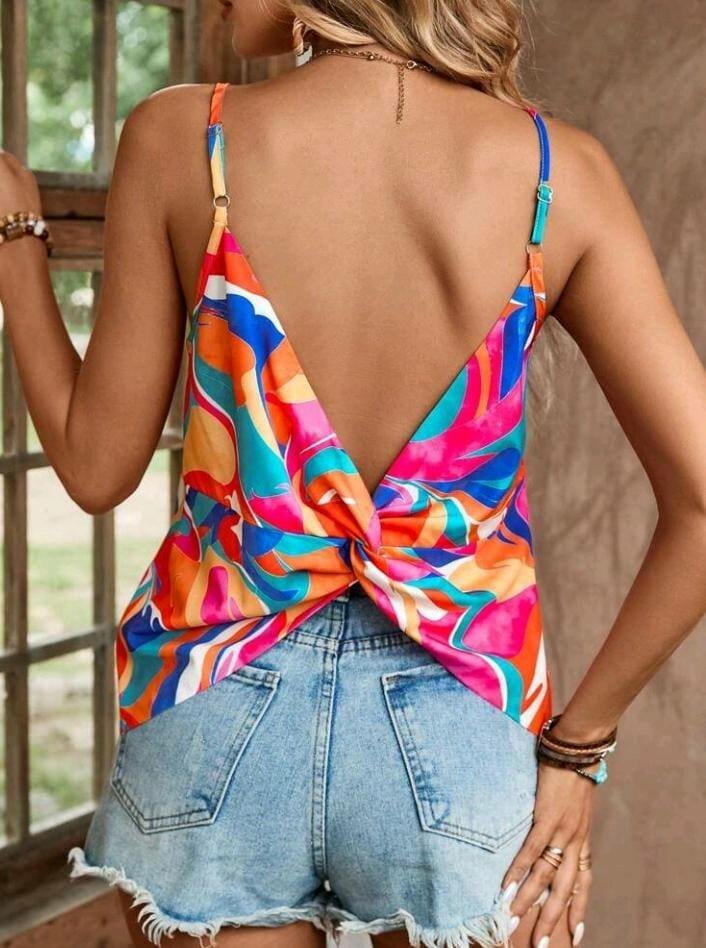 Débardeur coloré été femme