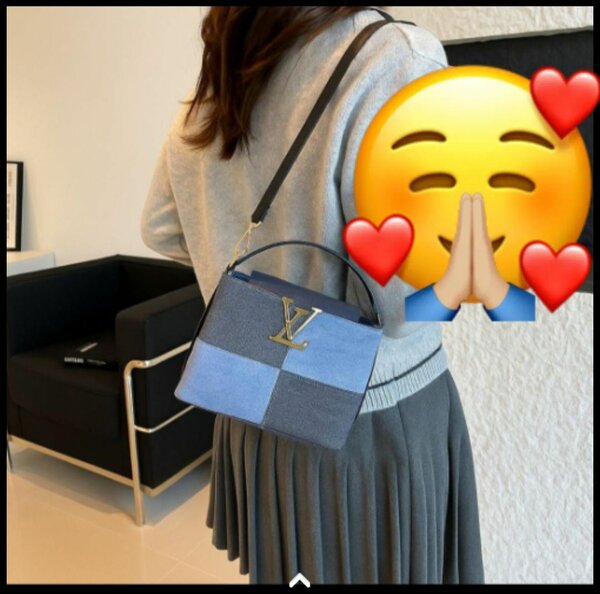 Sac à main élégant LV multicolore