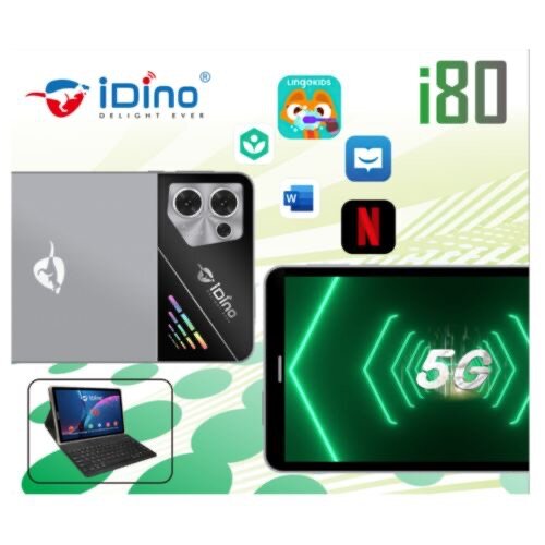 Tablette idinoi80 un clavier une souris et une oreille 256+6
