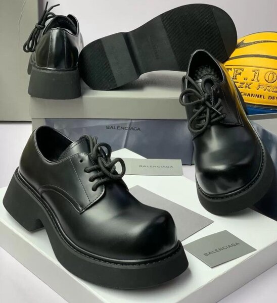 Stylish Platform Derby Shoes