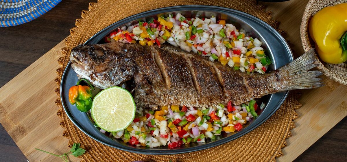 Poisson braisé