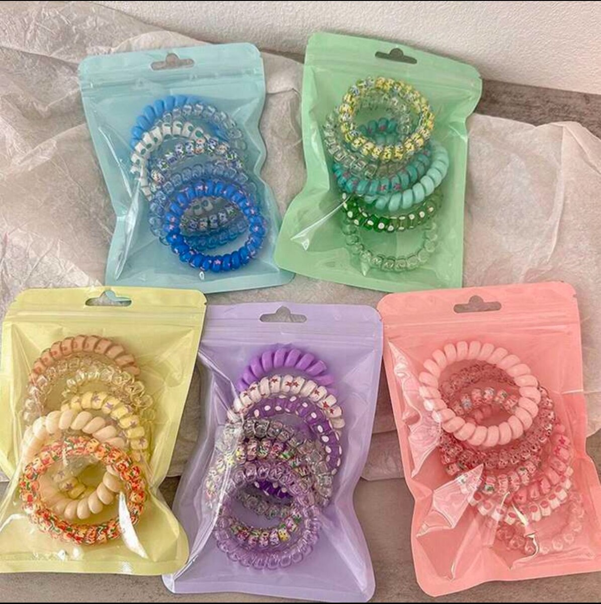 Summer hair tie
