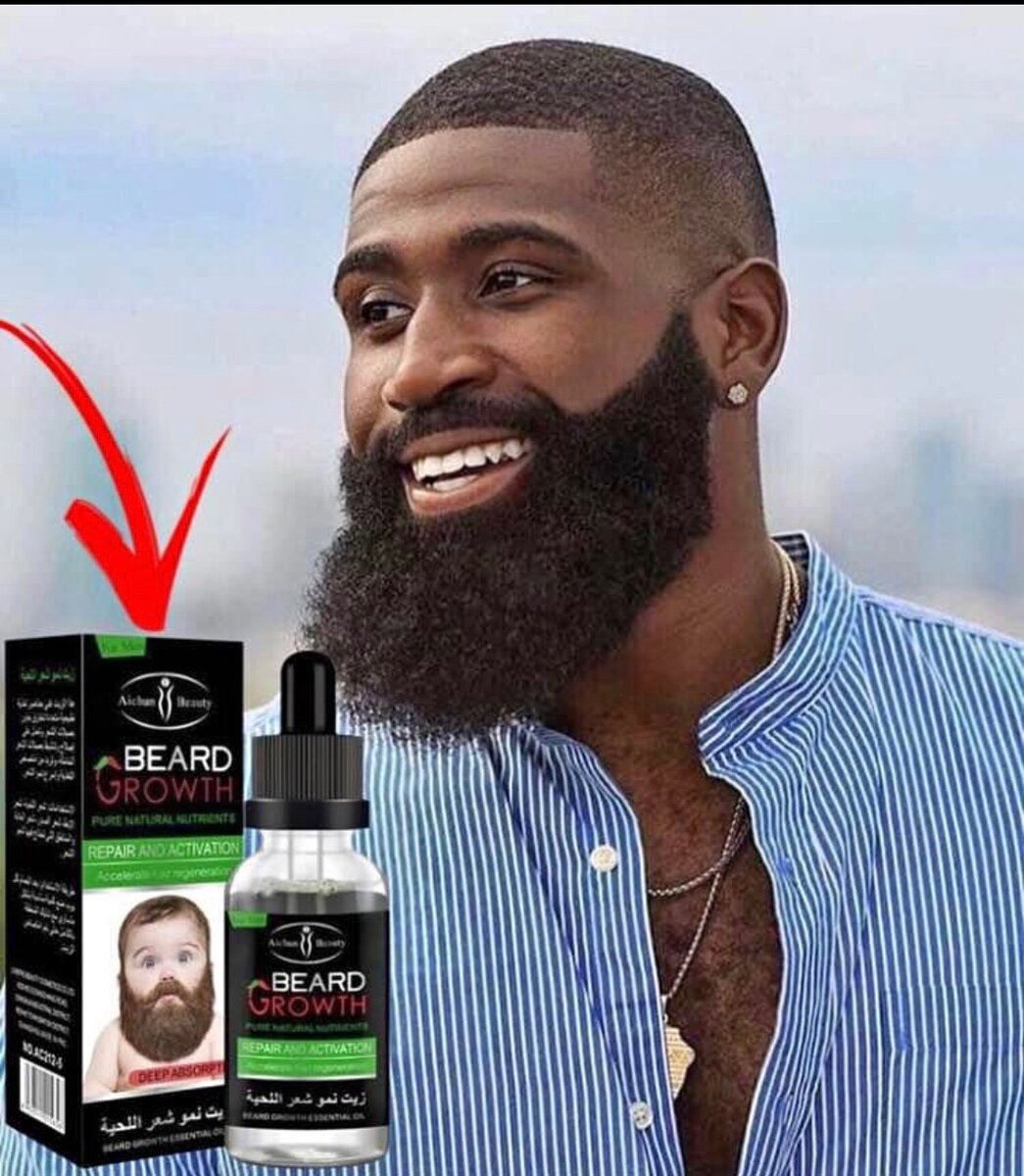 Pousse plus pour la barbe et les cheveux