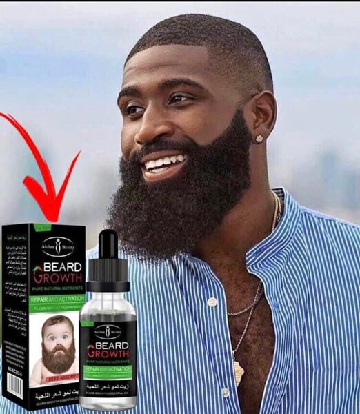 Pousse plus pour la barbe et les cheveux