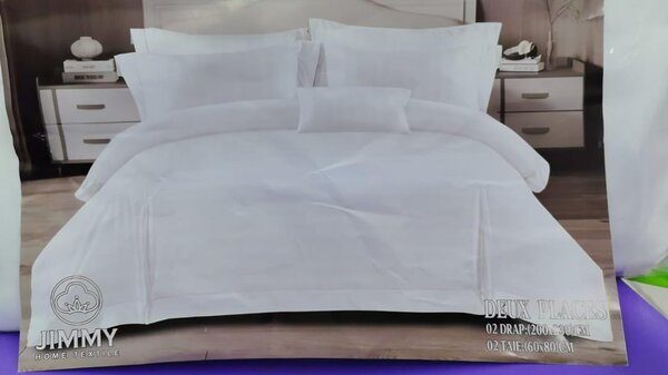Parure Lit Blanc Jimmy