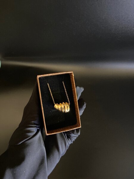 Gold necklace