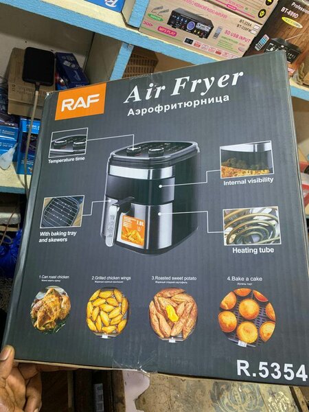 RAF 7L Air Fryer - Black