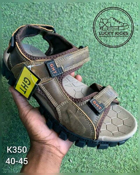 Leather sandals