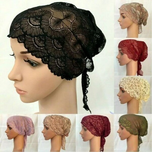 Bonnet en dentelle élégante