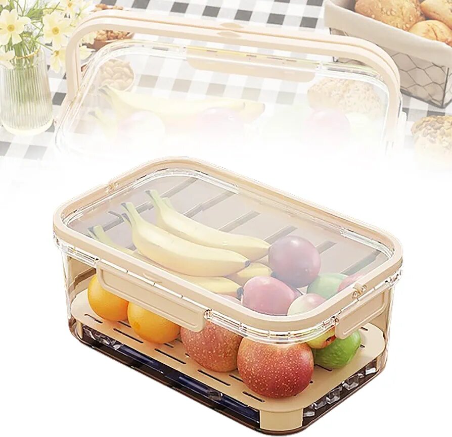 Picnic and fridge atorage bowls