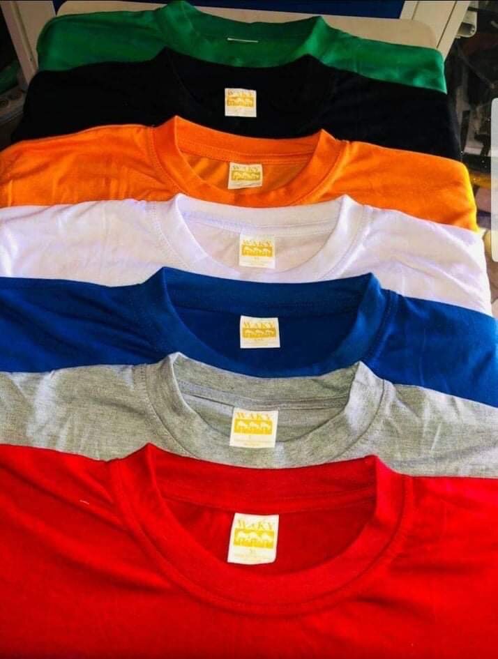 T-shirt unicolores