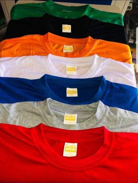T-shirt unicolores